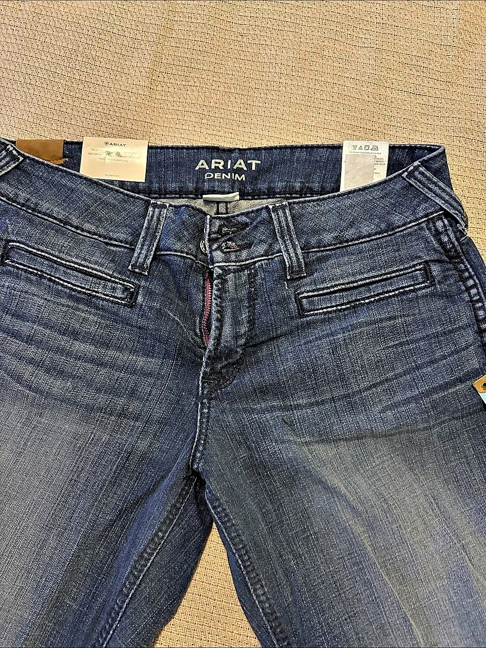 Ariat TROUSER Denim Bootcut Jeans Blue Waist 30 NWT